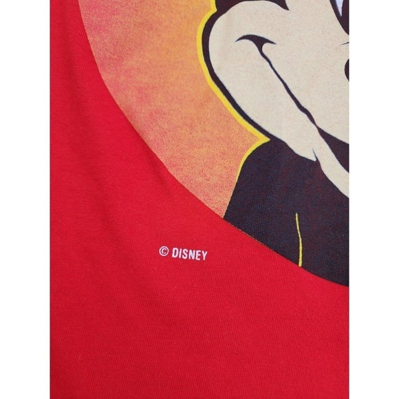 Vintage Disney Mickey Mouse Single Stitch 90s T-Shirt Made in USA Size XL - Picture 5 of 10